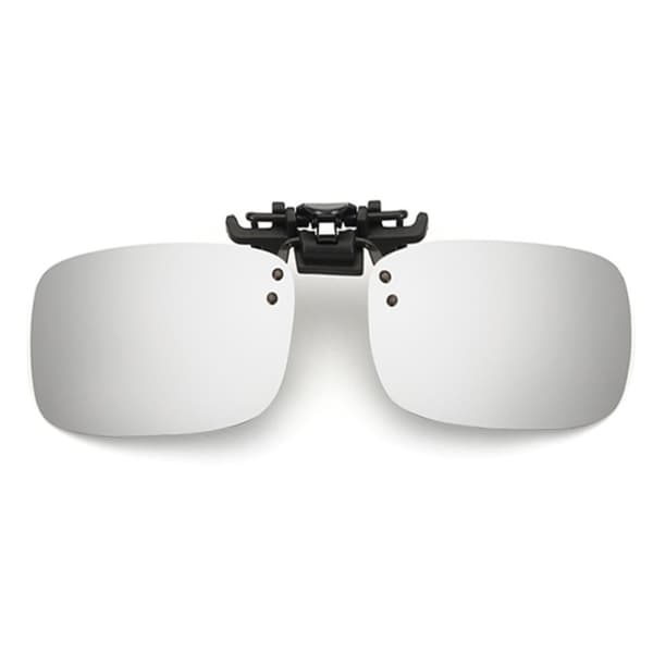 Polariserede Clip-on Solbriller: Ultimativ UV400 Beskyttelse Sølv Silver