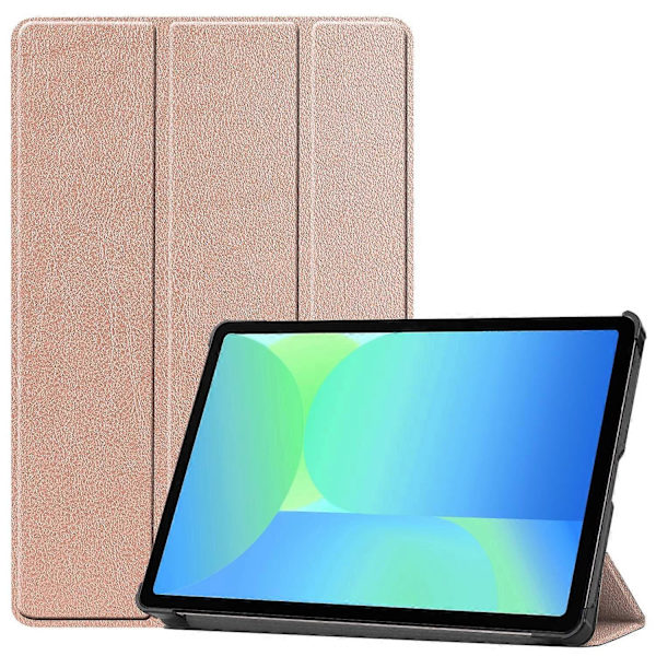 For Samsung Galaxy Tab S10 FE/S9 FE Deksel Anti-Fall Lær Stativ Tablettdeksel