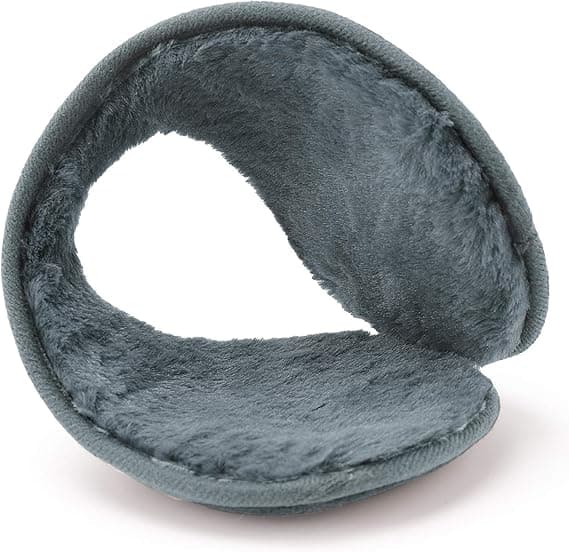 Ørevarmere til mænd og kvinder Klassisk fleece Unisex Vinter Varme Ørekopper grey