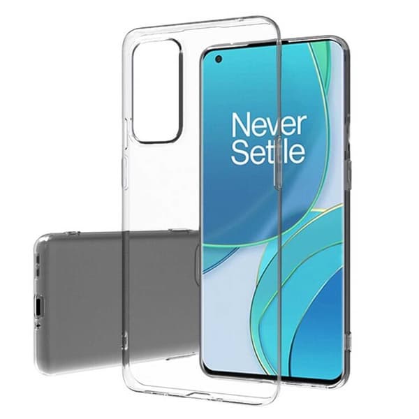 OnePlus 9 Transparent Mobilskal Tunt Transparent Skal transparent