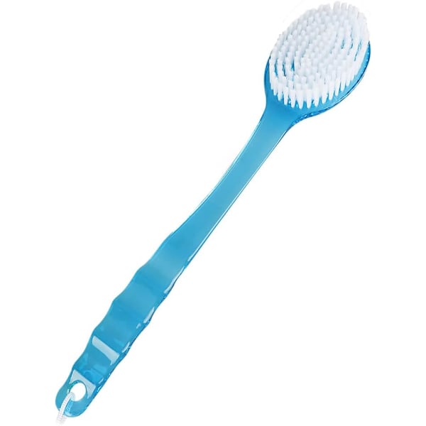 Ryggskrubbare Kroppsborste Silikon Bad Duschborste för Användning i Dusch för Kvinnor Män Mjuk Exfolierande Silikon Badhandduk