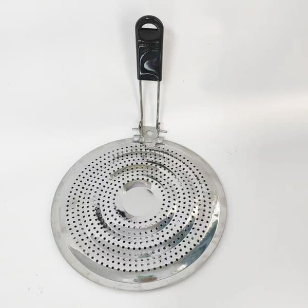 Dobbelt Tykkelse Varme Diffuser Reducer Flammebeskytter - 8-tommer Rustfrit Stål Til