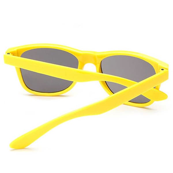 Små solbriller for barn - Wayfarer barnesolbriller - Gul Gul yellow