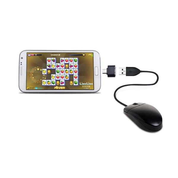 Android Micro USB OTG-adapter svart black