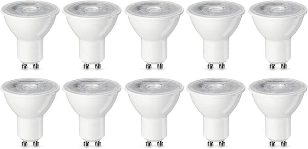 10-pack GU10 LED-spotlights 4,7 W (motsvarande 50 W) Varmvitt Ej dimbar
