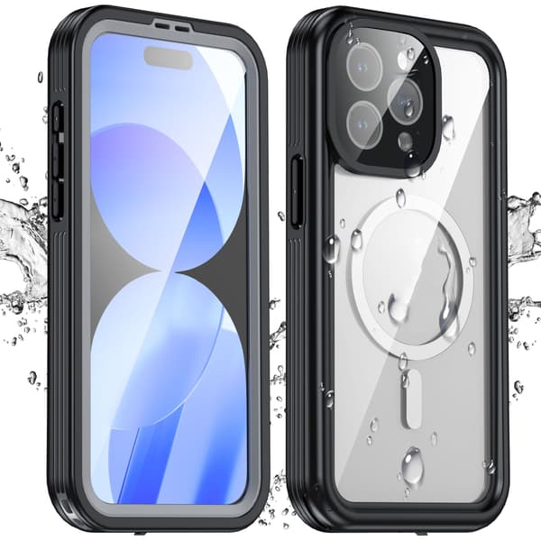 Vanntett mobildeksel til iPhone 15 Pro iPhone 15 Pro Max