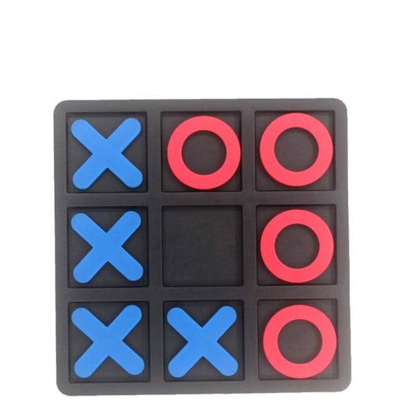 Tic Tac Toe Brädspel, Tic Tac Toe Familjespel, Klassiskt Brädspel, Klassiskt Familjespel, för Barn, Plast Tic Tac Toe Spel