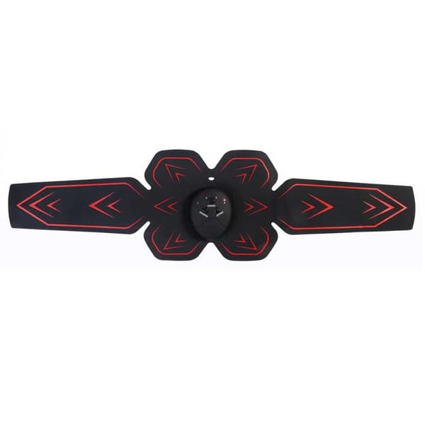 Oblique Pro EMS Mavemuskeltræner - Elektrisk Muskelstimulator Abs sort black