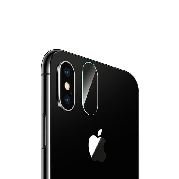 2-pakkaus iPhone XS Max -kameran linssinsuojus transparent