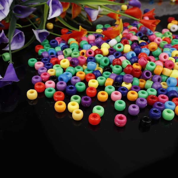 500 stk. Ponyperler - Håndverk og smykkelaging
