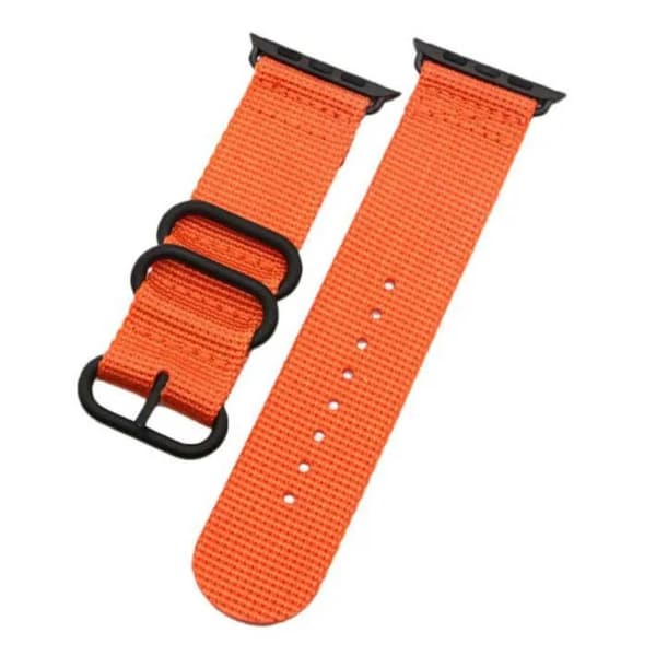 Apple Watch 42/44/45 Nylonrem NATO-rem Orange orange