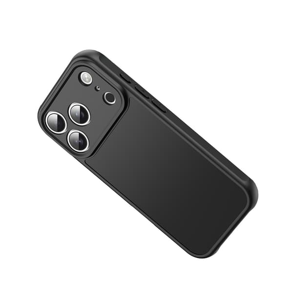 Sort Mat Magnetisk Cover Kompatibel med iPhone 17 Pro Max - Stødsikkert & Anti-Fingeraftryk