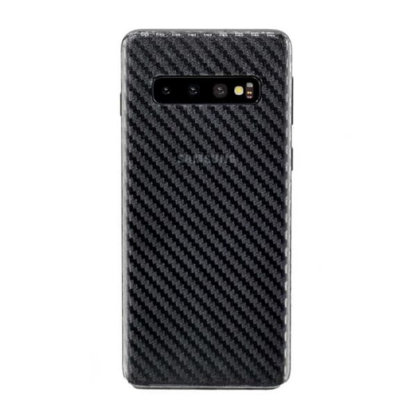 3-pakkaus Galaxy S10 Plus hiilikuituvinyylisuojakalvo transparent
