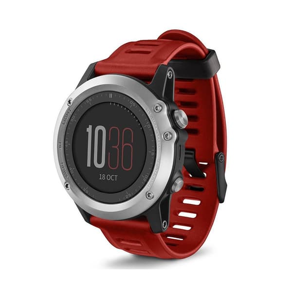 Rannekoru Garmin Fenix 3 HR/6X GPS/5X Sapphire/Descent MK1 Punainen Red
