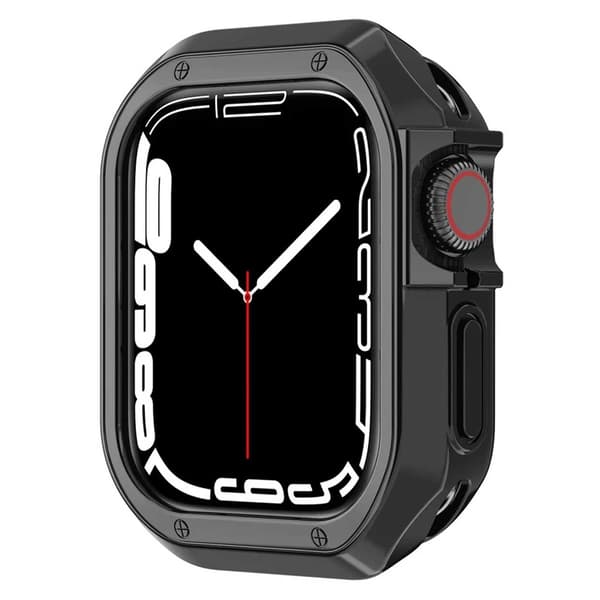Apple Watch 38/40/41mm TPU Skal Etui Kofanger Sort sort black