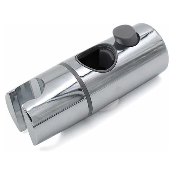 Duschfäste, ABS Höjdjusterbar Duschhuvudhållare för Standard 22mm Rund Duschstång