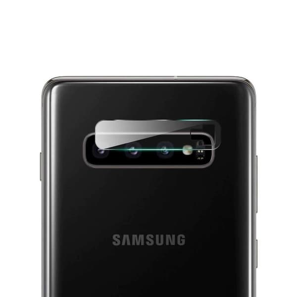 2-pack Galaxy S10 Kameralinsskydd Kameralins transparent
