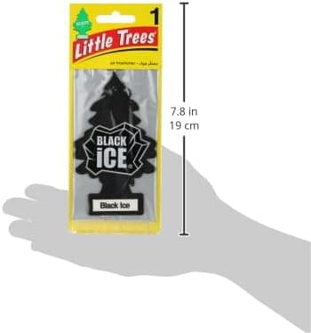 Luftfrisker Tree MTR0004 Black Ice Duft For Bil Hjem Båt Campingvogn - Enkeltpakke