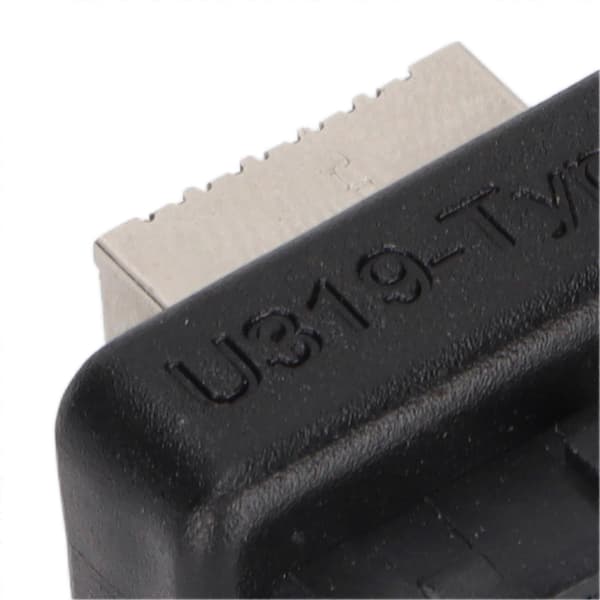 Emolevyn sovitin 19p / 20p - Type E Kotelon etuosa Type C -liitin Tietokonetarvikkeet PH73S
