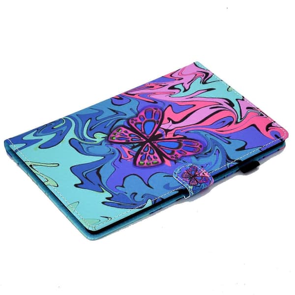 Fodral för Lenovo Tab M11/Xiaoxin Pad 11 2024 Mönstertryck PU Läder Ställ Tablet Skydd