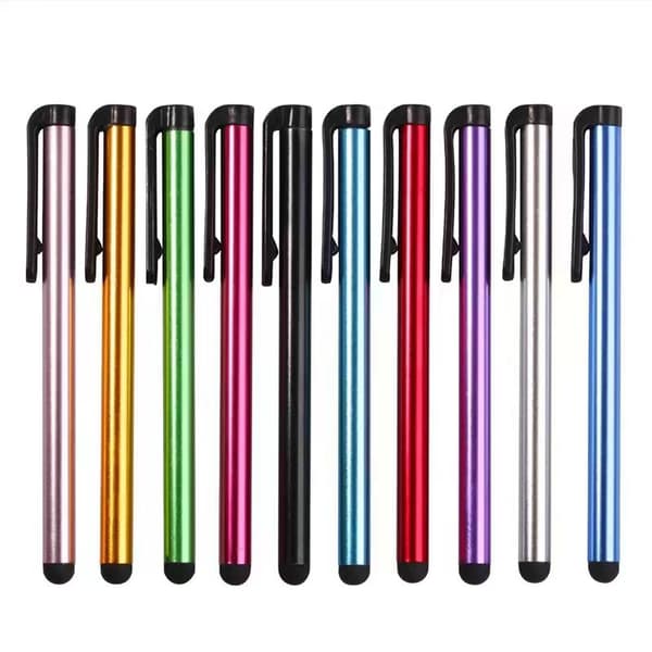 10-pak Stylus Touchpen i Metallic - multicolour