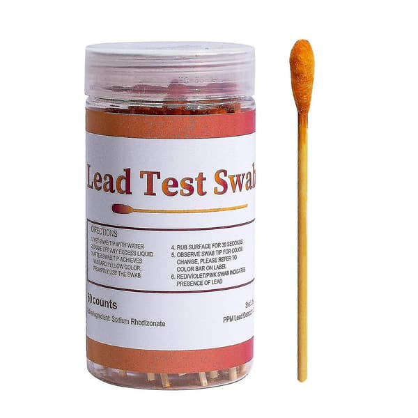 Bly Test Kit Engangs Ikke-giftig Bomuldspind Høj Sensitivitet Bly Test Kit Til Service Maling