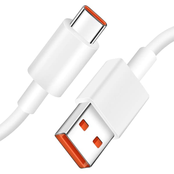 USB C-kabel hurtiglading for Redmi Note 10 Pro USB Type C-kabel 1m 6A Turbo Charge for Xiaomi Redmi Note Mi Pad