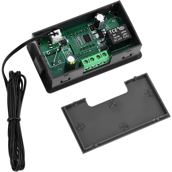 20A 12V Digital Termostat Digital Temperaturregulator Styrenhet Uppvärmning Kyla Kontroll Termometer Instrument