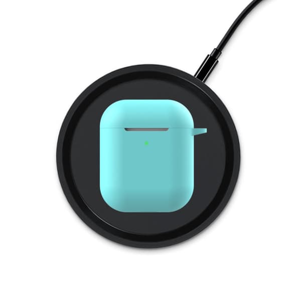 Sort Apple AirPods 1/2 Etui Cover Stødsikkert Beskyttelsesetui Sort black