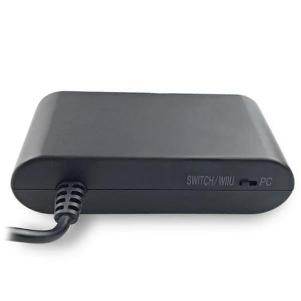 4 Portin Pelimuunnin, sopii Ohjaimen USB-sovittimeen, sopii Nintend Switchille / Sovitin