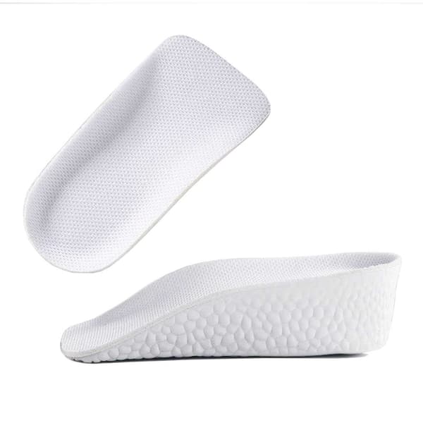 Komfortabel Grow Longer Sole Boost - Skoindlæg for øget længde 3,5 cm hvid white