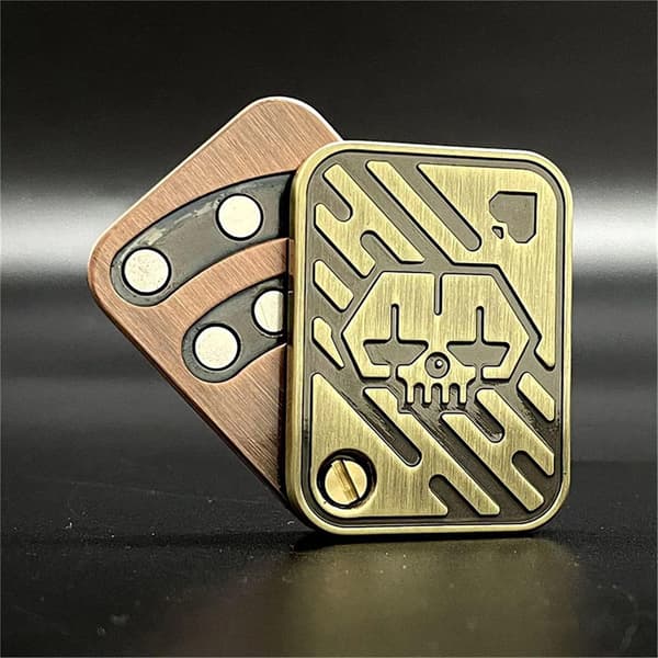 Fidget Slider Leke - Metall Poker Fidget Slider For Voksne