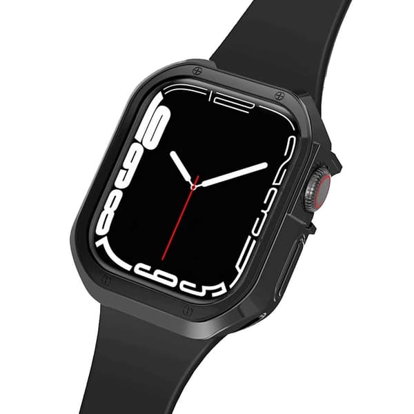 Apple Watch 38/40/41mm TPU Skal Etui Kofanger Sort sort black