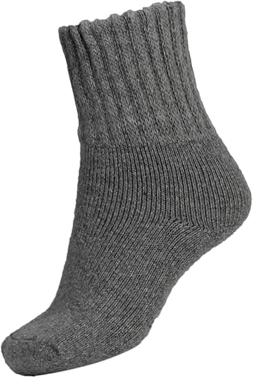 Bootsokker for kvinner Vinter Solid Tykke Varme Sokker Koselige Crew Sokker Julegave