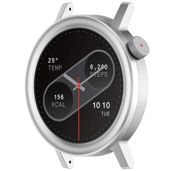 CMF Watch Pro 2 Metallram + Skärmskydd i Härdat Glas Set Silver - Skydda din smartklocka med stil och precision Silver Silver