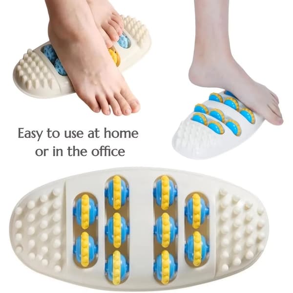 Fodmassagerulle – Fodmassager med 10 massageruller