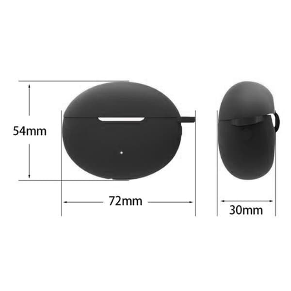Silikonfodral för Huawei Freebuds 5i Hörlurar Svart