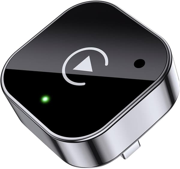 2025 Oppgradert Trådløs CarPlay-adapter og Android Auto-adapter, Mini og Stabil Trådløs CarPlay-dongle for iOS 10 Android 11