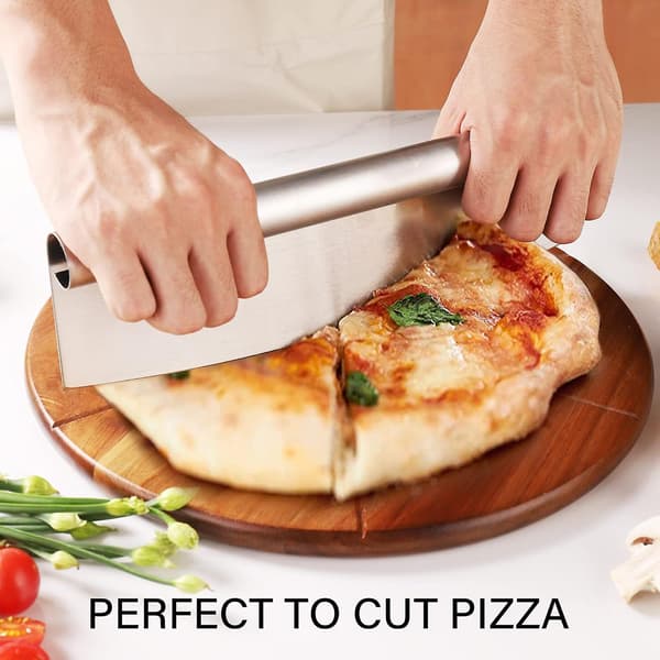 Acacia Træ Pizza Bræt Sæt (12-tommer)