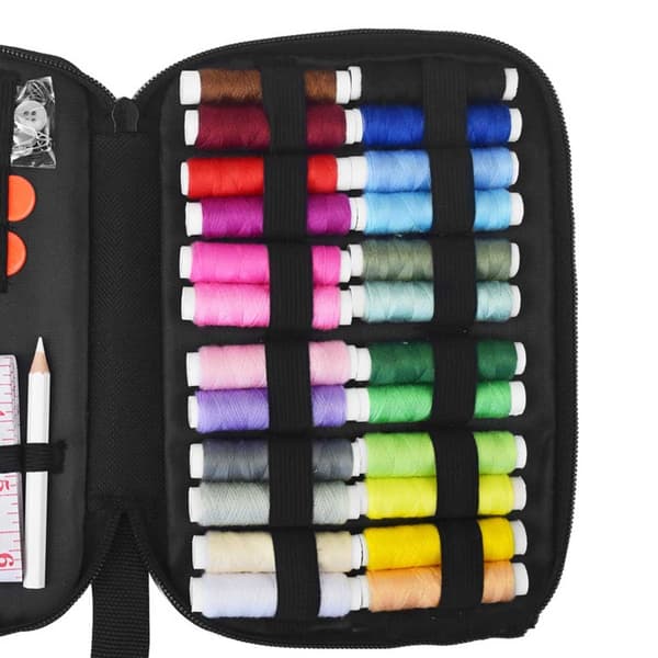 Ompelusetti - 24 langan väriä - 90 osaa - Paljon tarvikkeita monivärinen multicolor