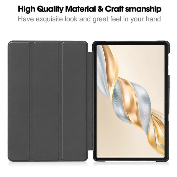 Honor Pad X9a -kotelo, pudotussuoja, nahkainen jalustallinen tablettikotelo