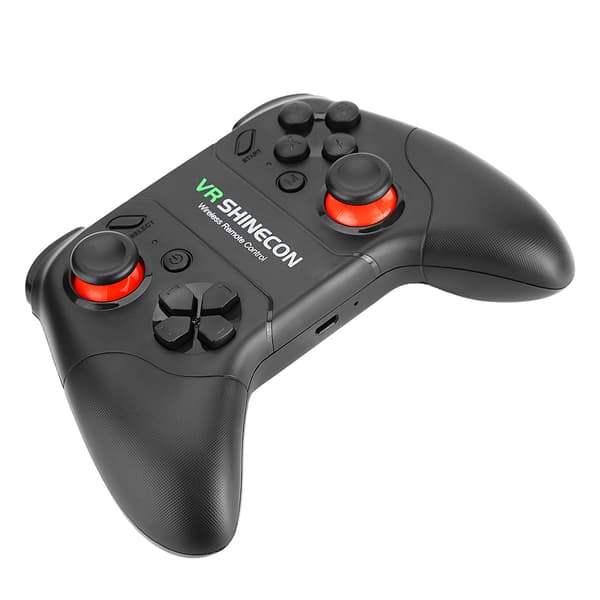 Trådlös Bluetooth-kontroller Gamepad Uppladdningsbar joystick för iOS Android