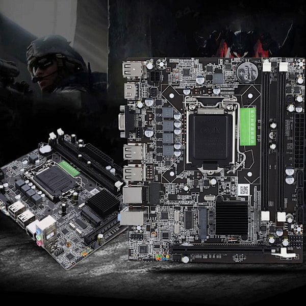 H55 Työpöytätietokone Emolevy LGA 1156 DDR3 USB2.0 SATA2.0 Emolevy