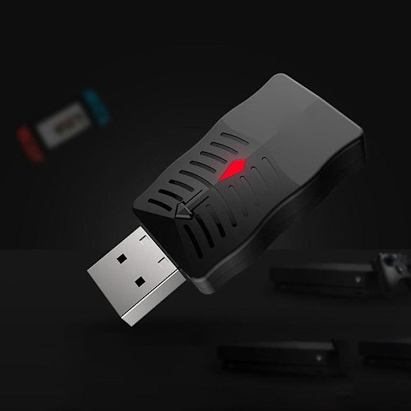 For Switch/PC USB trådløs Bluetooth-mottaker for NS Gamepad Wire Receiver Converter