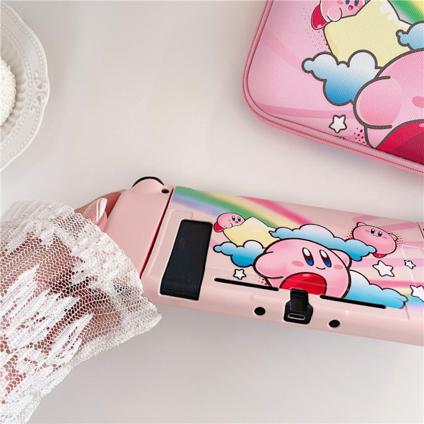 Etui for Nintendo Switch, Hard Shell Dockable Protective Case Cover for Switch og JoyCon Controller