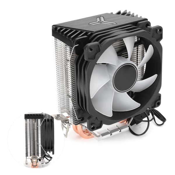 CR1200 CPU-kylare 2 värmerör tornkylningsfläktar kylfläns datortillbehör