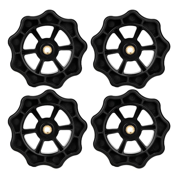 4 st Plattformskruv Stort Vridreglage Nivåmutter för Creality Ender-3/CR-10/10S 3D-skrivare