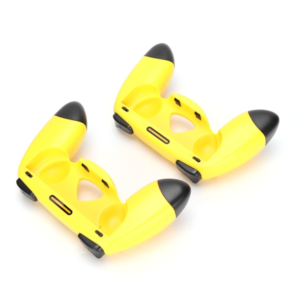 Håndtag Stander Oplader til Switch Slidstærk Game Controller Stander Oplader Svedtæt Håndtag Kit til SwitchGul