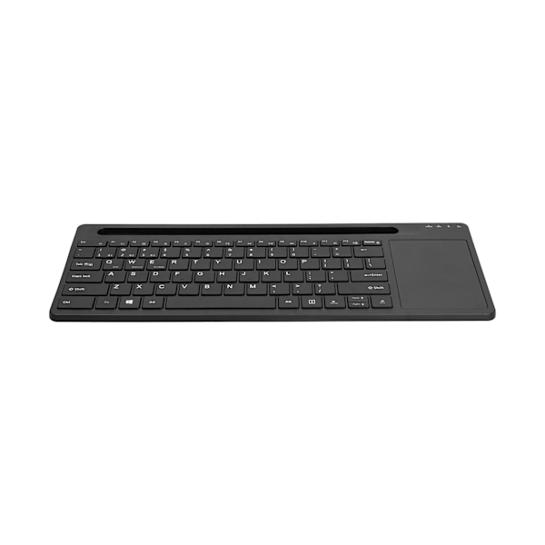 Trådlöst ergonomiskt tangentbord med pekplatta och telefonhållare för OS X, Android och Windows BK362A