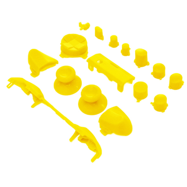 Full Game Controller Button Set Replacement Handles Accessories Kits för Xbox Series XYellow